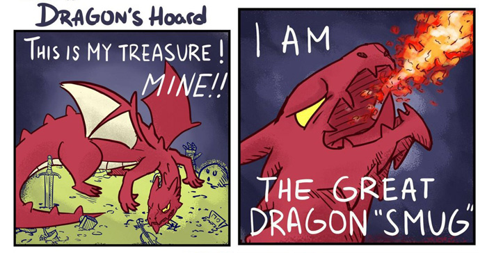 Smaug's Dragon Hoard - Comic - Media Chomp