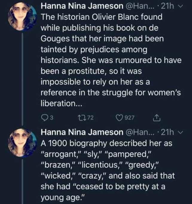Olympe de Gouges Was Guillotined for Demanding Womens Rights