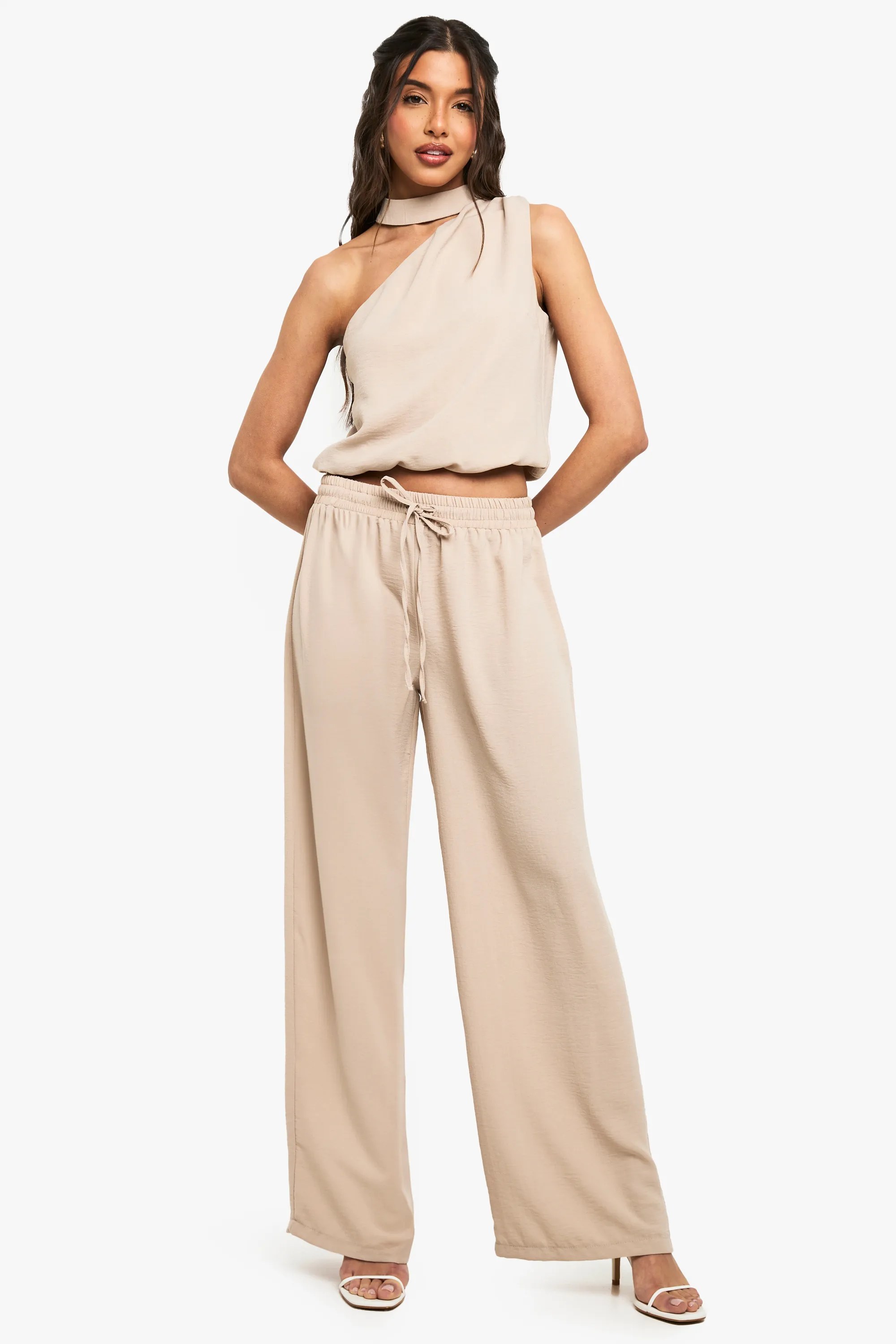 Trousers Casual Wide Leg Trousers Boohoo - Premium Mountain Background Gallery - Mobile