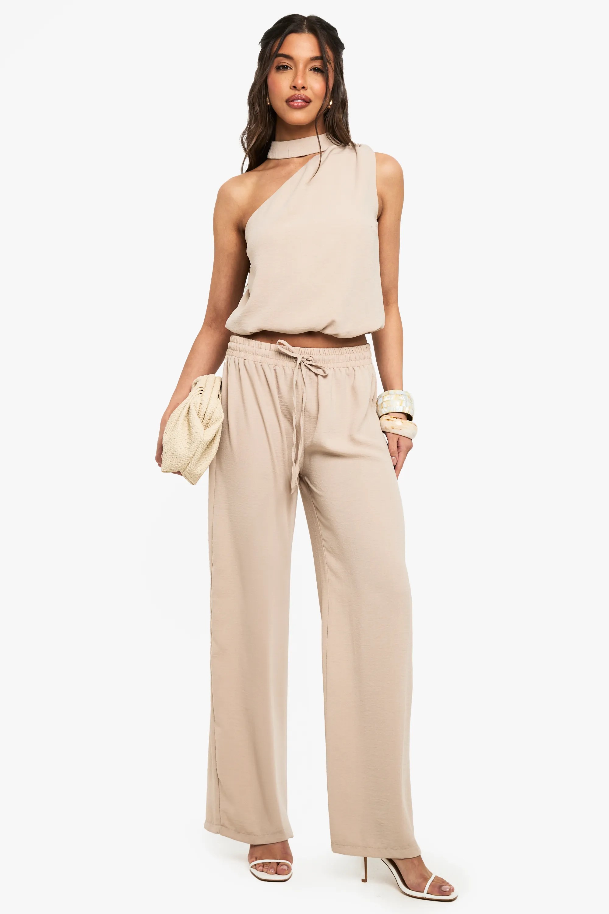 Fluid Wide Leg Trousers Boohoo - 4K Colorful Textures for Desktop