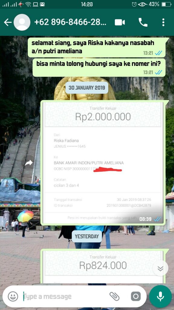 Mohon Penjelasan Soal Penawaran Keringanan dari Bagian Collection Bank Amar - Media Konsumen