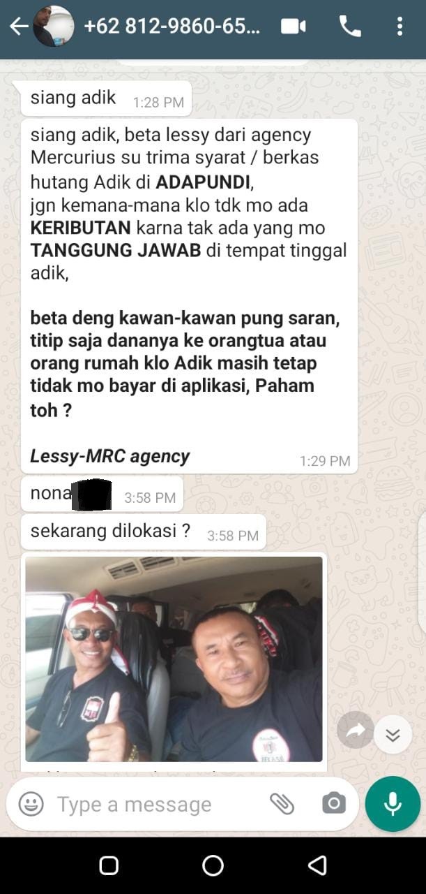 Kolektor AdaPundi Seperti Pinjaman Ilegal, Seakan Bukan Anggota AFPI dan Tidak Diawasi OJK - Media Konsumen