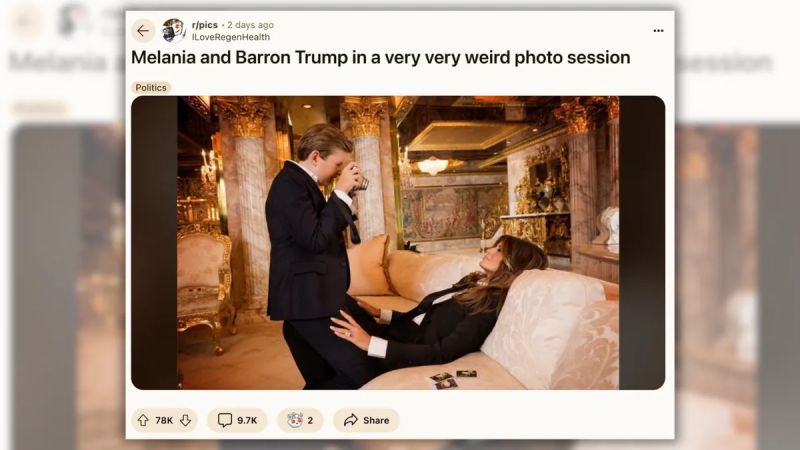 Melania Trump Returns To Public Eye With Barron Amid Trump S Legal - Download Professional Abstract Picture | Desktop