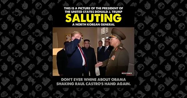 Watch Trump Salute North Korean General Cnn Video - Incredible Colorful Texture - Retina