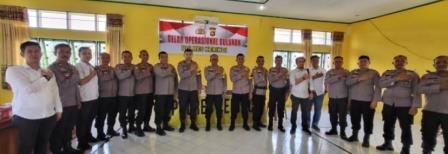Kapolres Kerinci AKBP Muhammad Mujib Pimpin Gelar GO Untuk Menganalisa dan Evaluasi Kinerja Satuan Jajarannya.