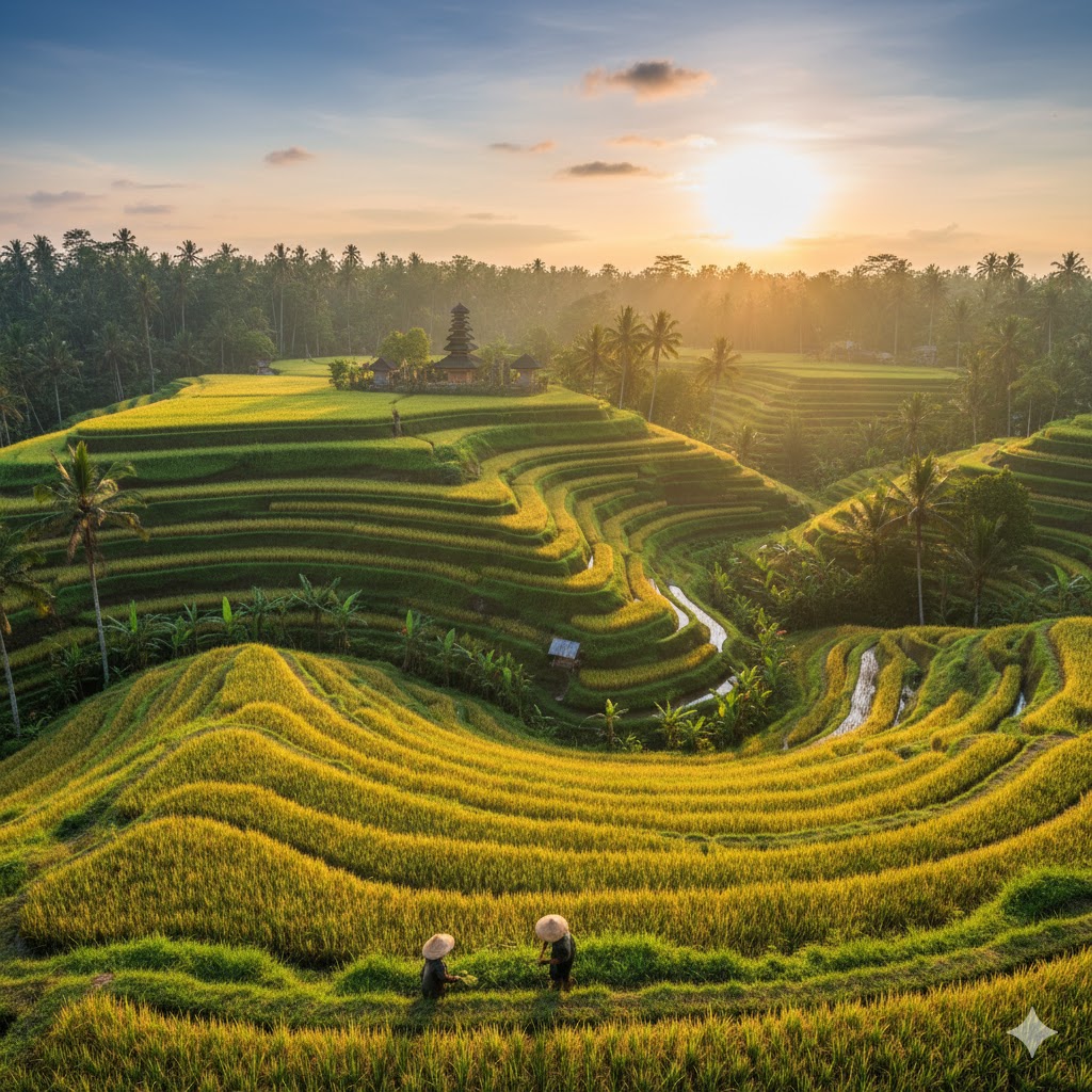 Bali rice terraces