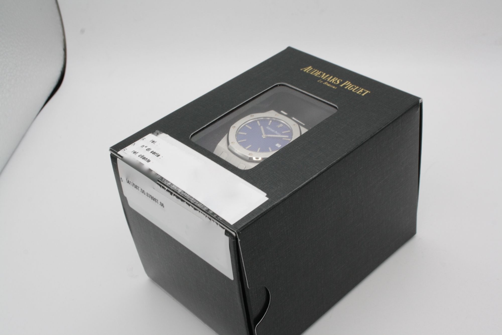 Audemars Piguet Royal Oak 33mm Yves Klein Blue Dial With Certificate Of Authenticity 56175st Oo 0789st 06 1998 Monacowatch