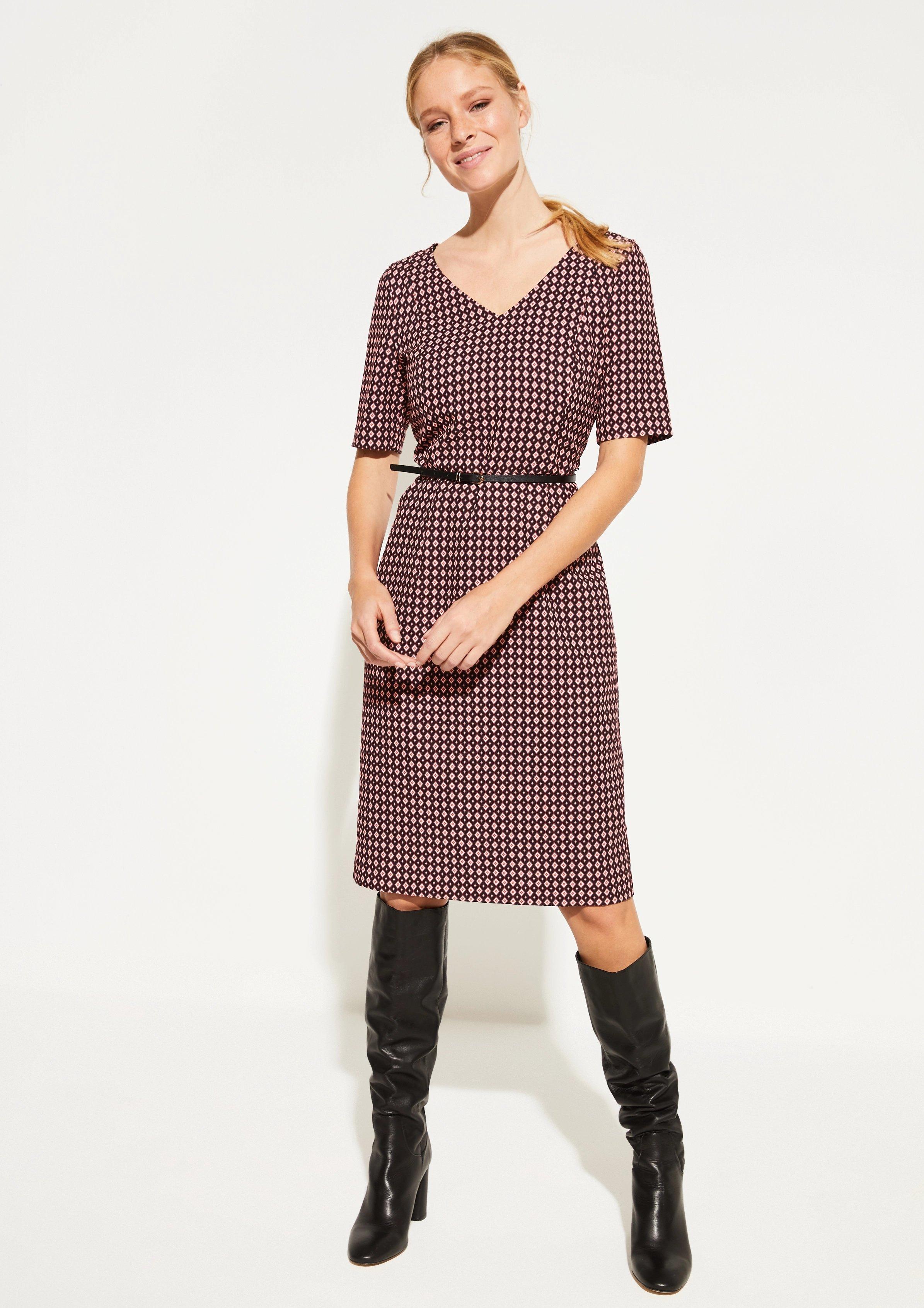 81 912 82 5237 Musterkleid Fashion Mode Comma Online Store