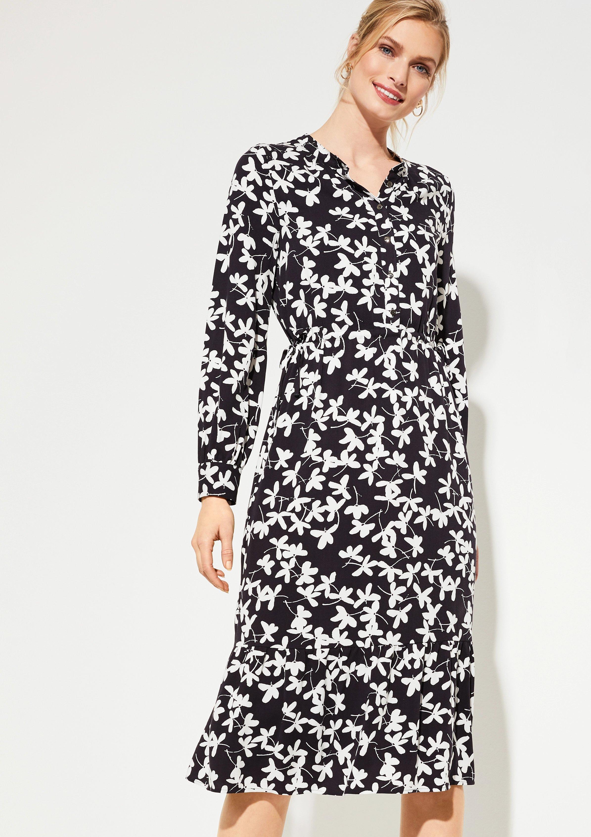 Comma Dress With All Over Pattern