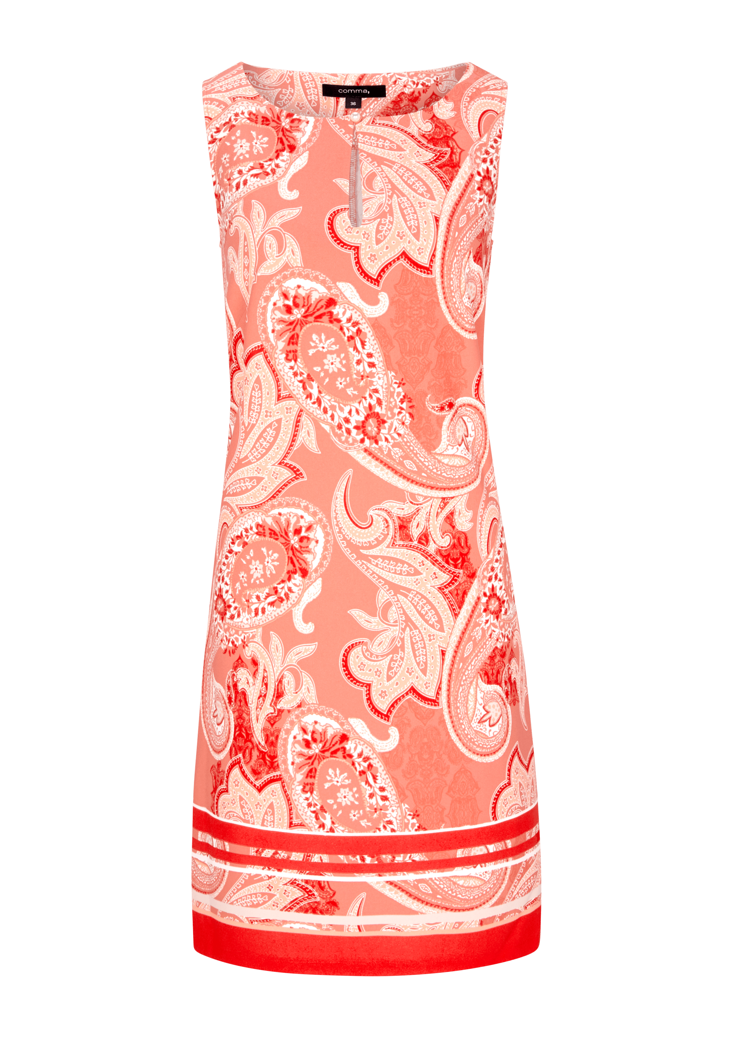 Comma Dress With An All Over Print
