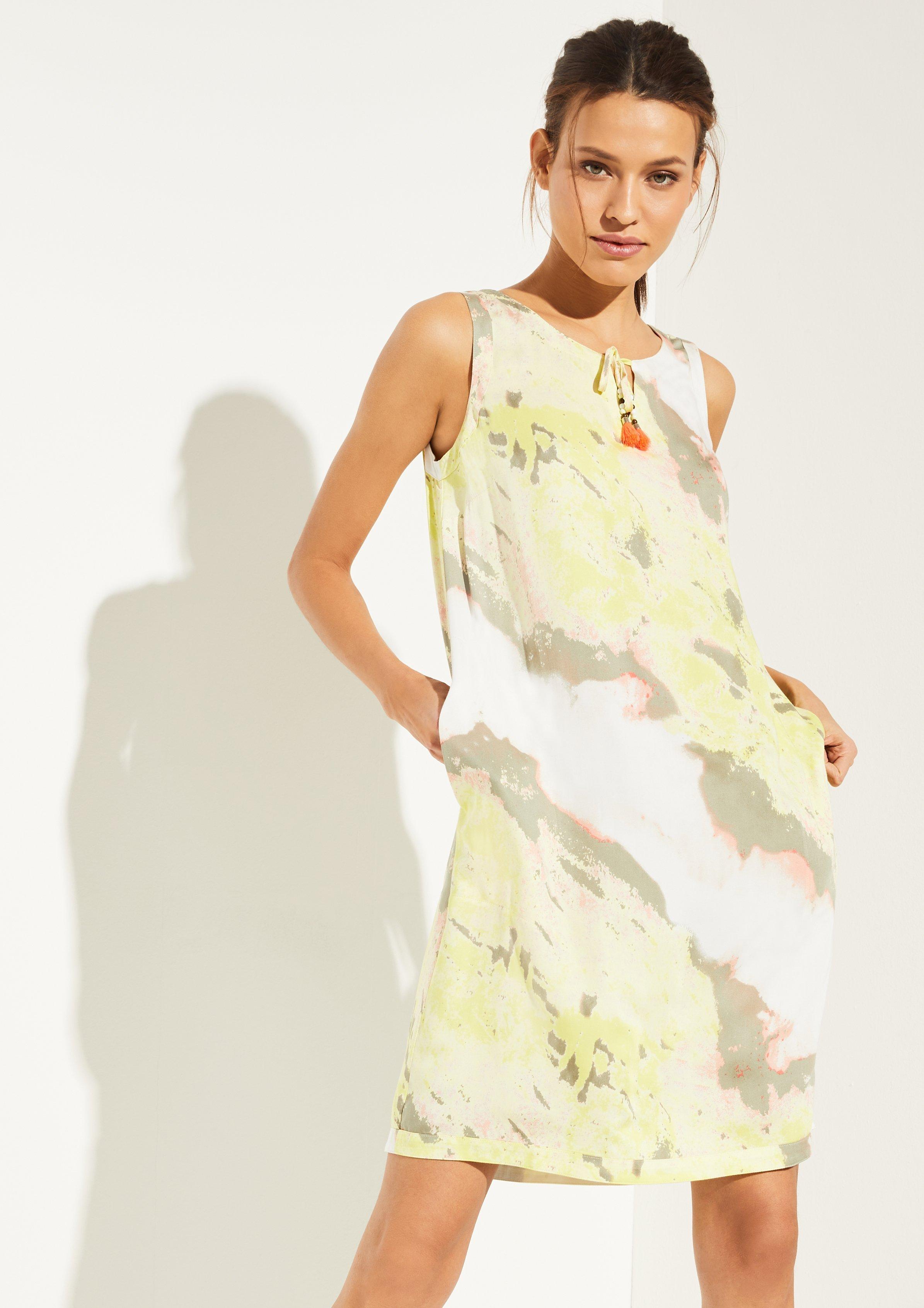 Comma Kleid Mit Dekorativen Quasten