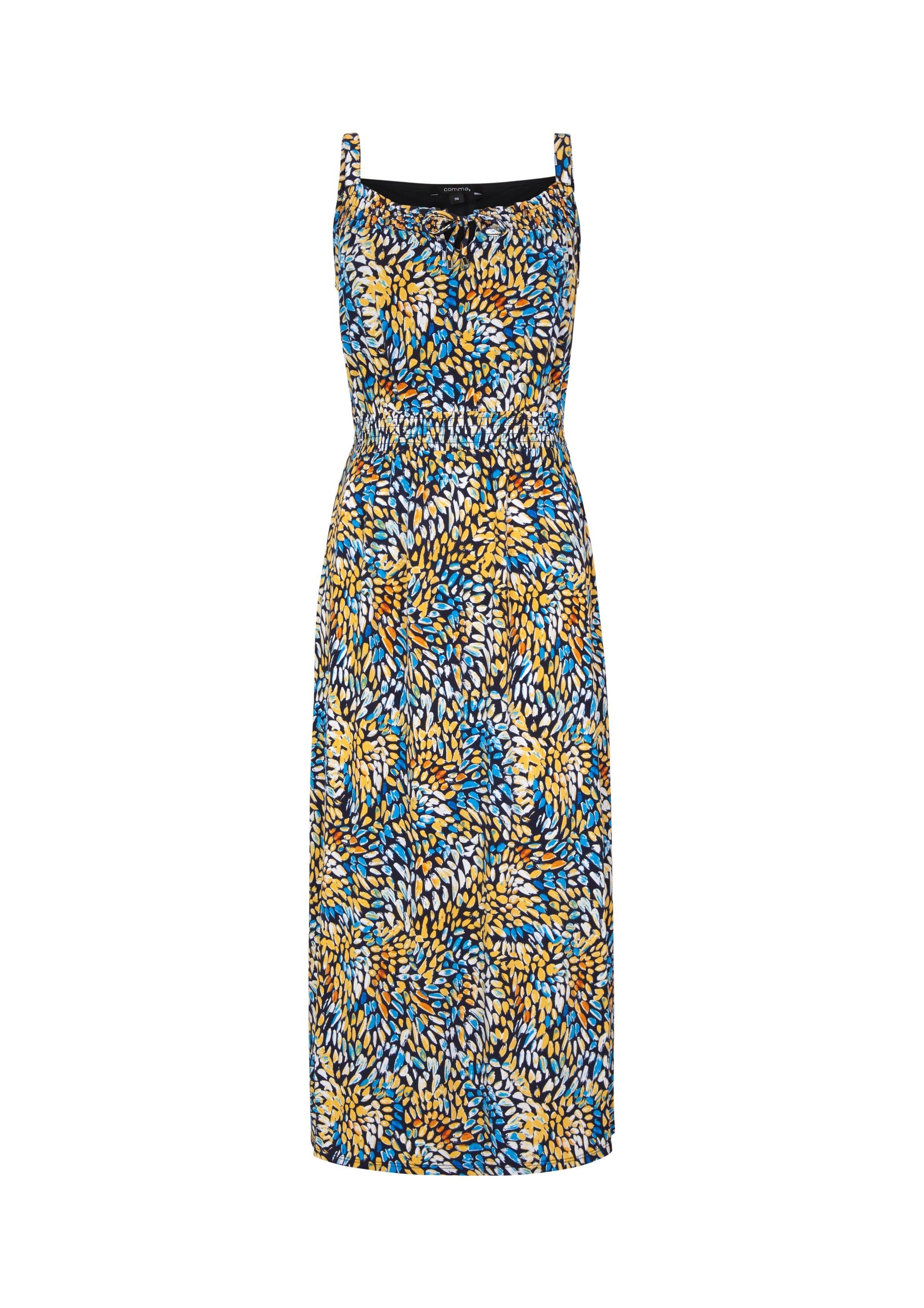 Comma Dress With An All Over Print