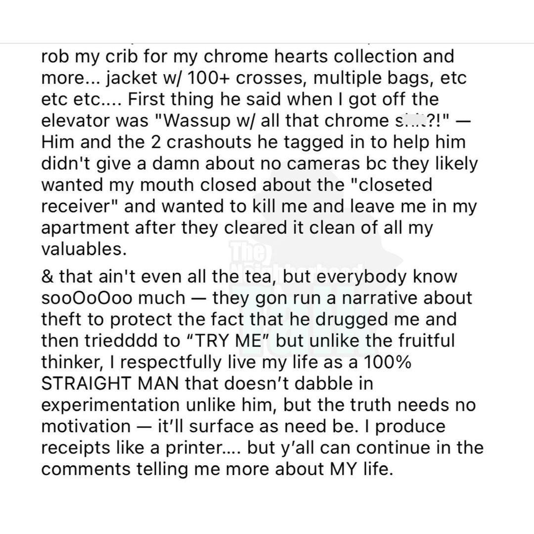 Nfl stefan diggs accused of drugging man & tried to diddy him