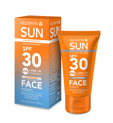 Crema de fata cu protectie solara SPF 30