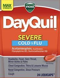 Vicks dayquil liquicaps: uses