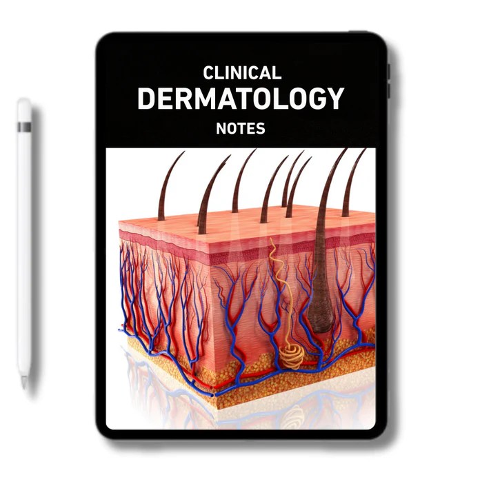 Dermatology Notes Medschoolnote