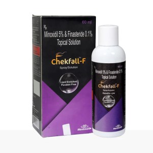 Chekfall F 5% Topical Solution | (60 ML)