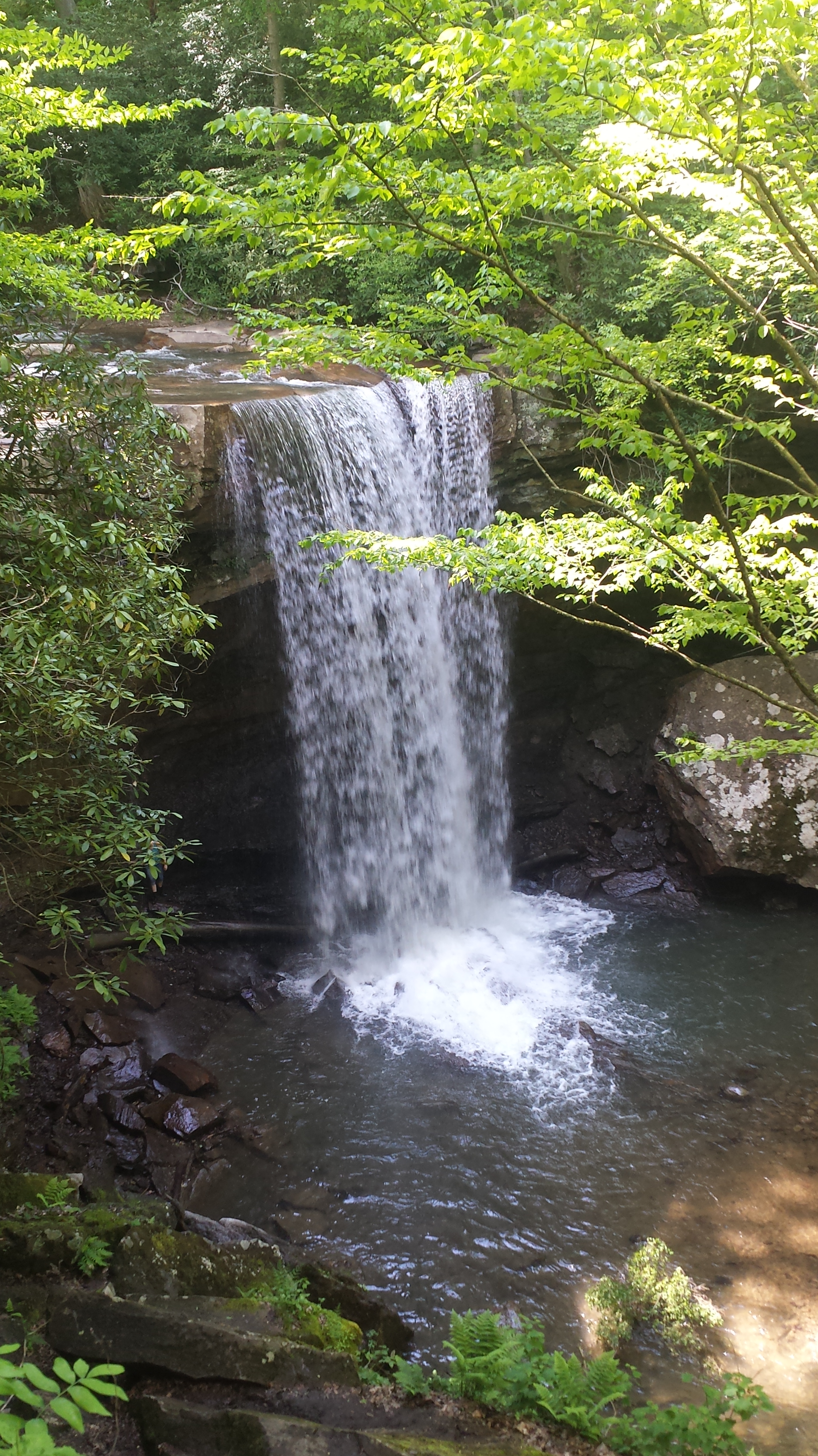 **did not go down this in the raft, but did hike to it!
