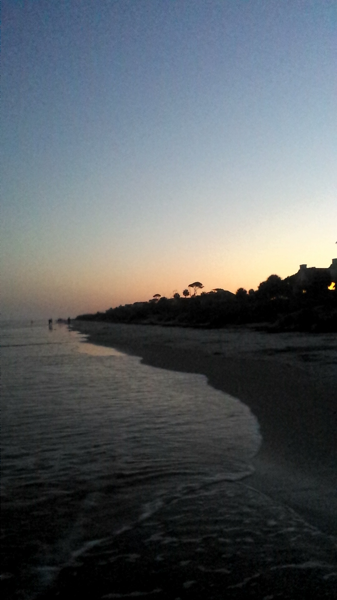 Sunset at the beach
