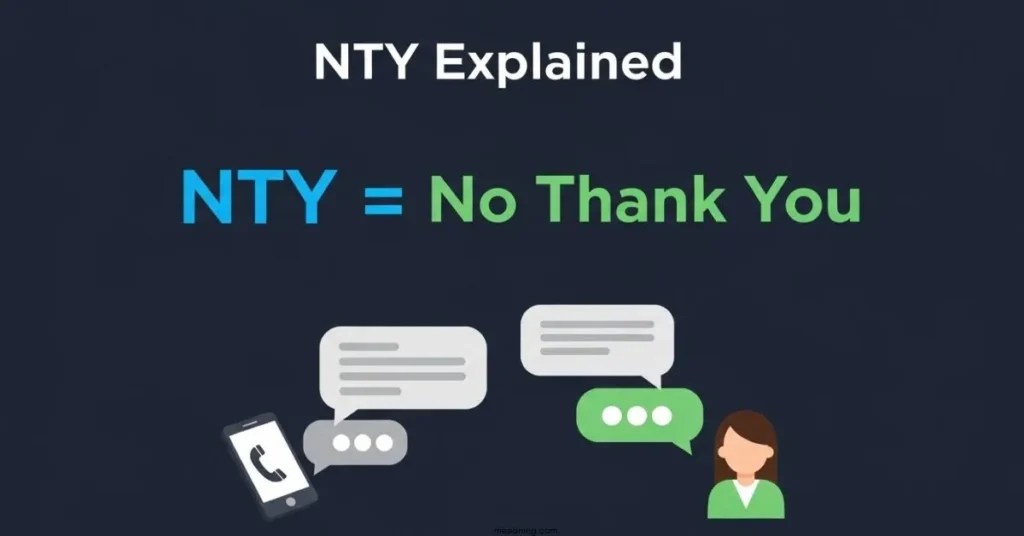 What Does NTY Mean In Text Explained Use Examples IN 2026 Nty Mean In Text