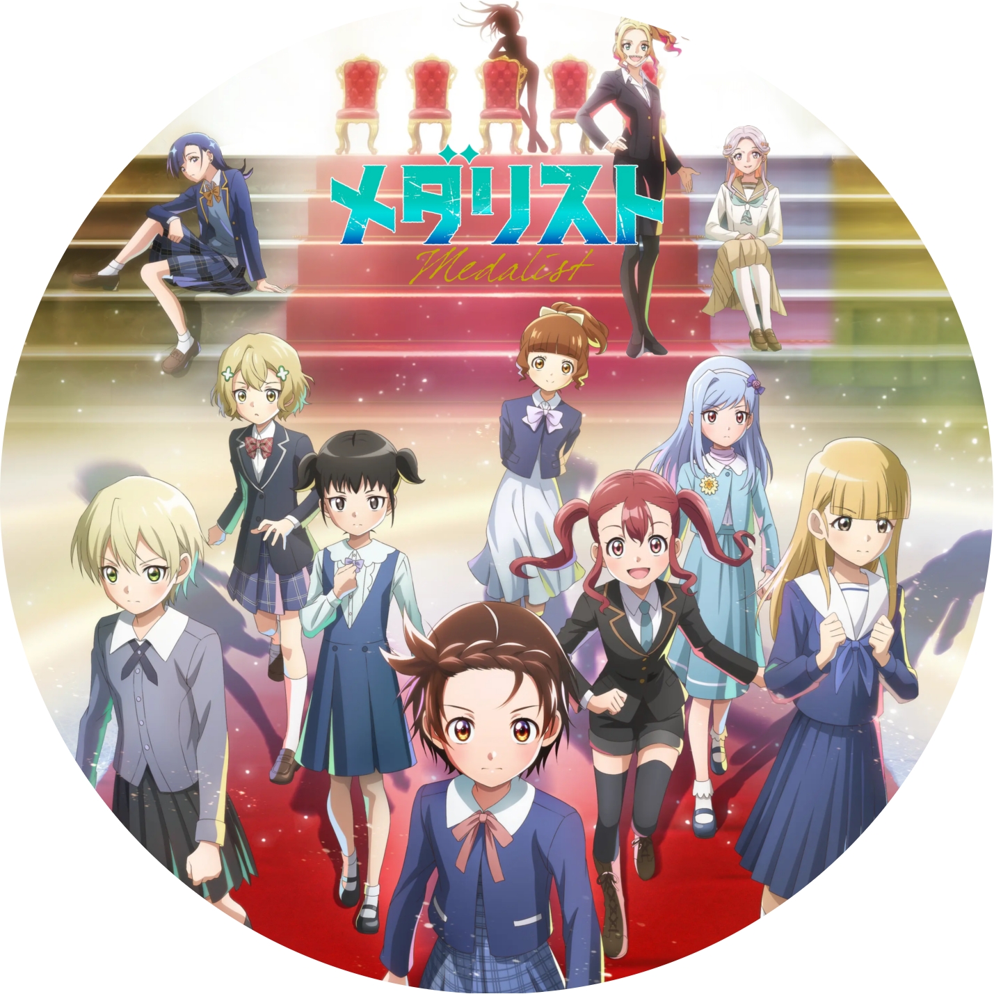 メダリスト 第2期 ” の DVDラベルです | meechanmama(みーちゃんママ