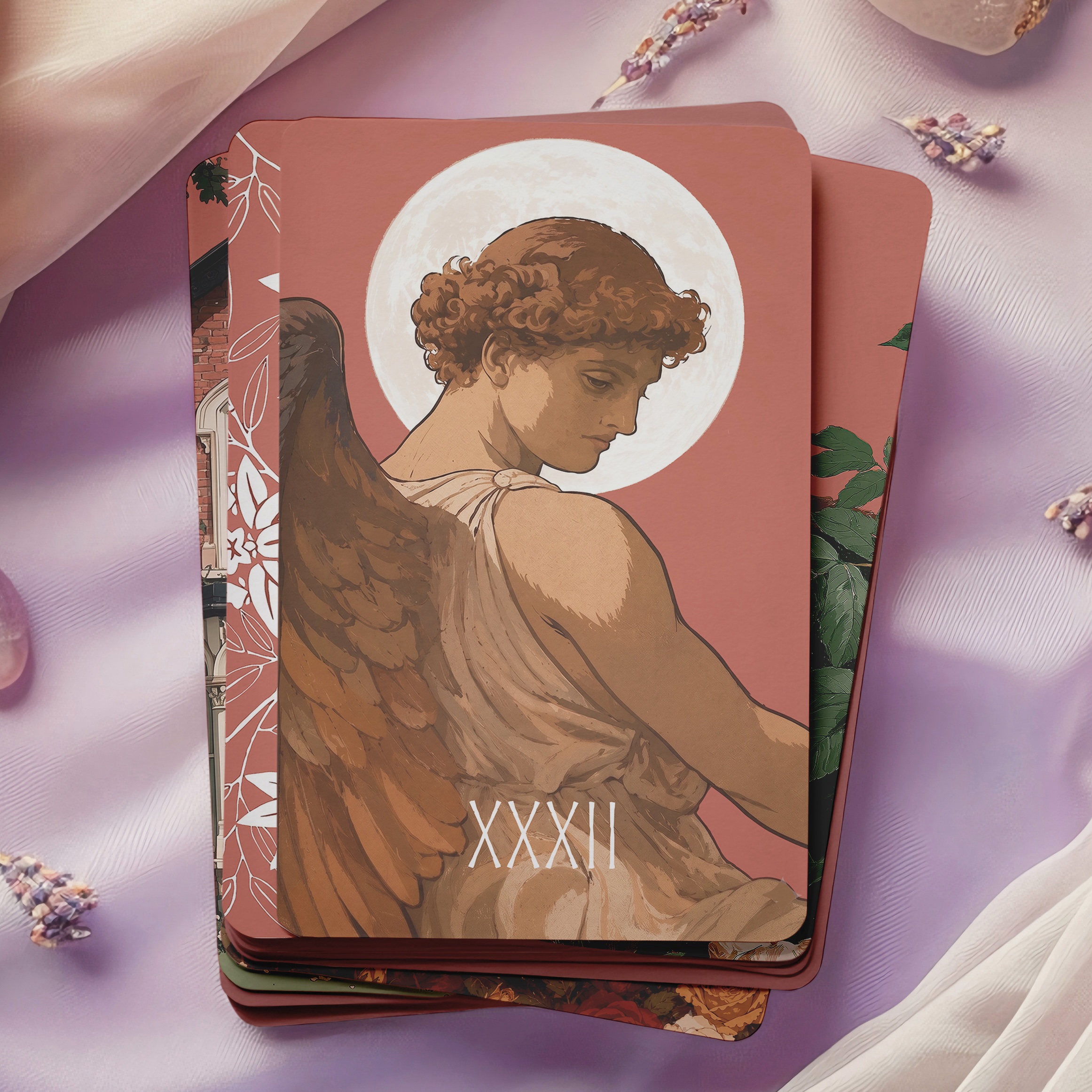 Velvet Rose Lenormand Deck | Oracle Cards | Fortune Telling, Cartomancy, Psychic Reading & Witch Gift