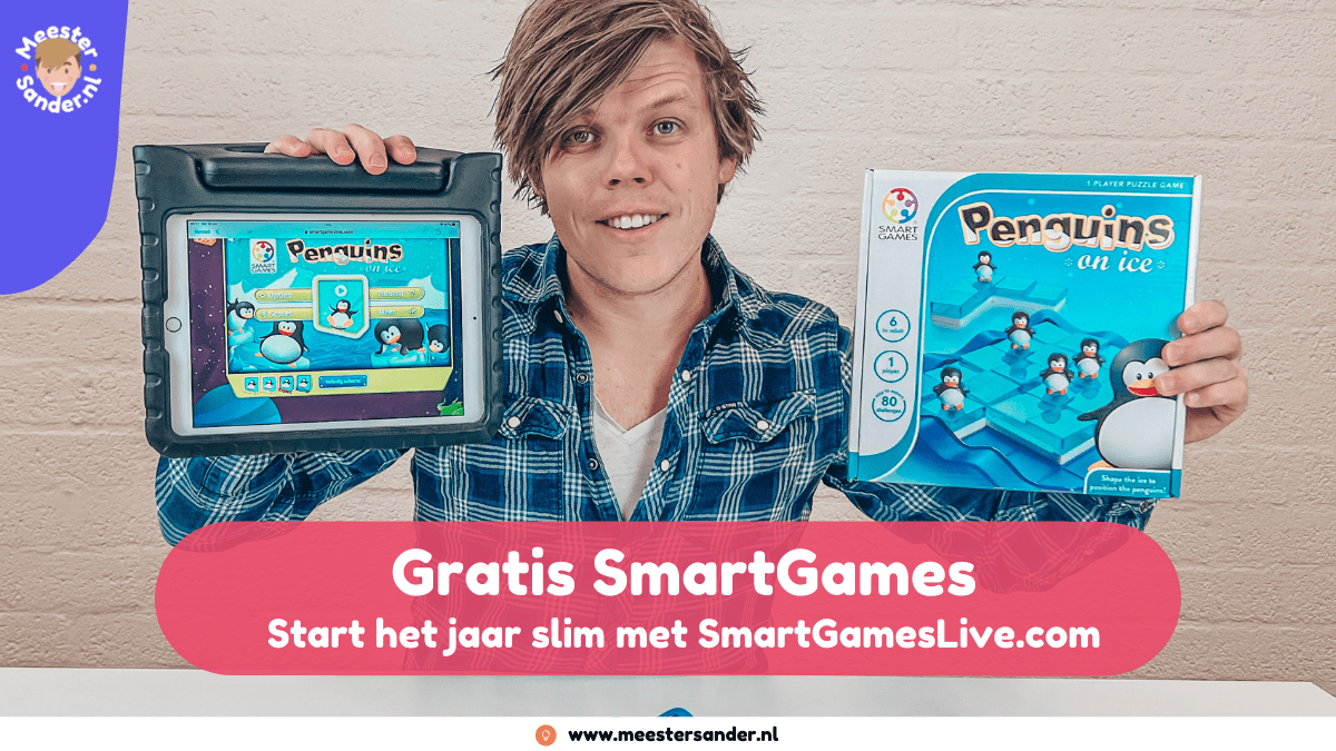 Start 2022 slim met een gratis klas-account op SmartGamesLive.com