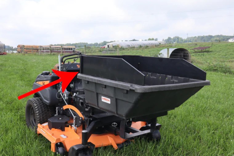 Exmark Vertex S X Series Mulch Bucket Kit