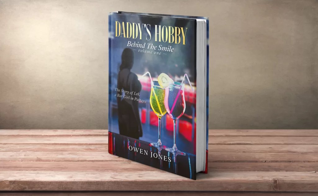 Daddy's Hobby book cover. Volume one in the series Behind The Smile