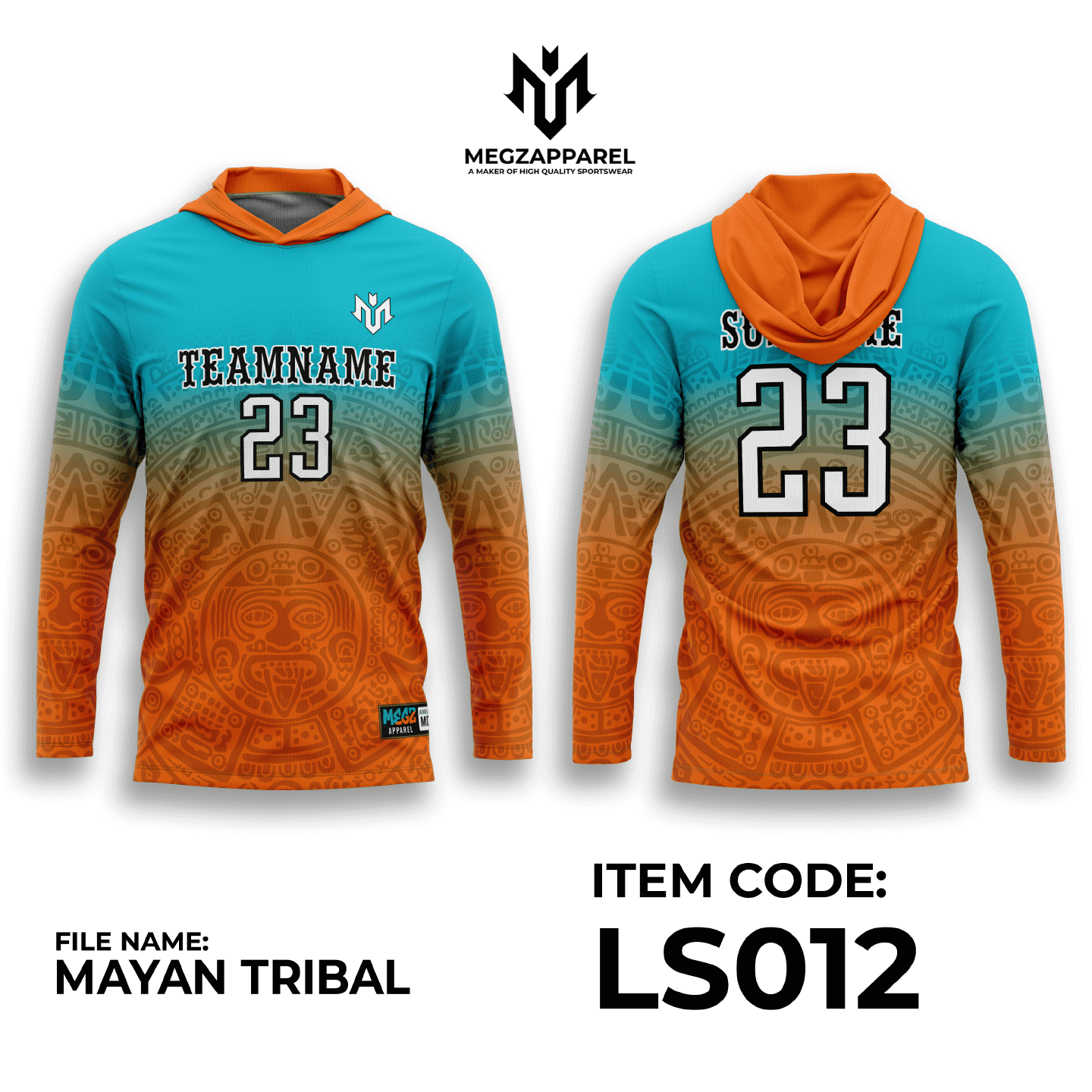 long sleeve basketball warmer design