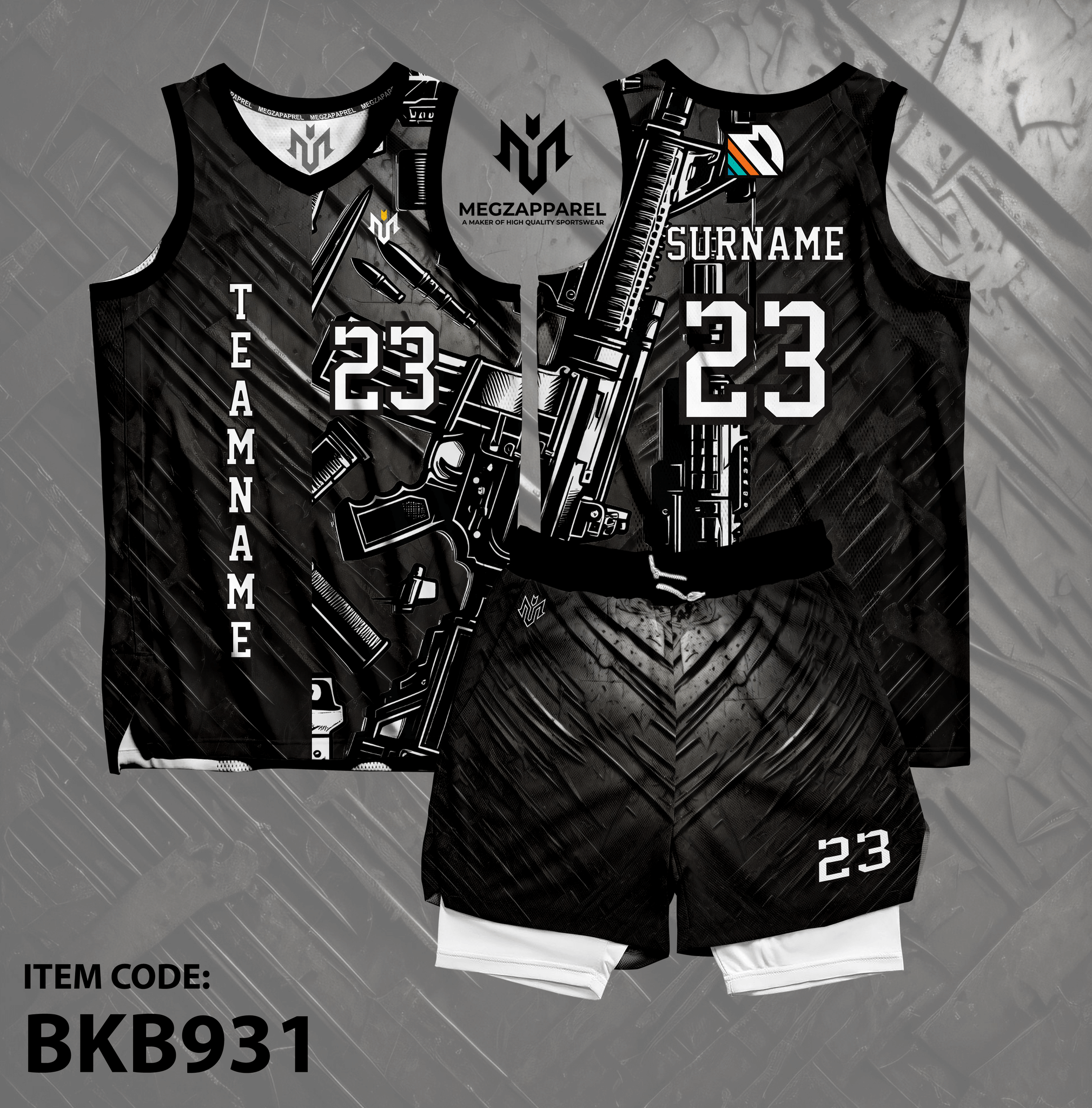 black mamba sublimation jersey