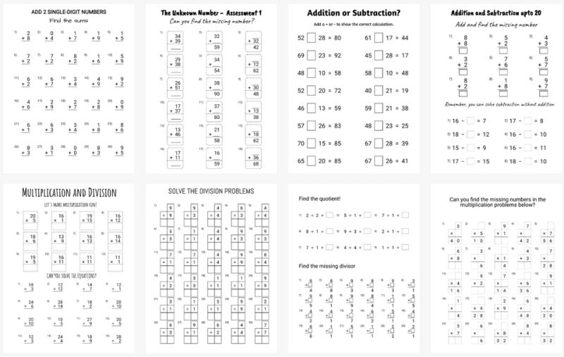 Math Worksheets Generator Math Worksheets Generator - Ocean Photo Collection - HD Quality