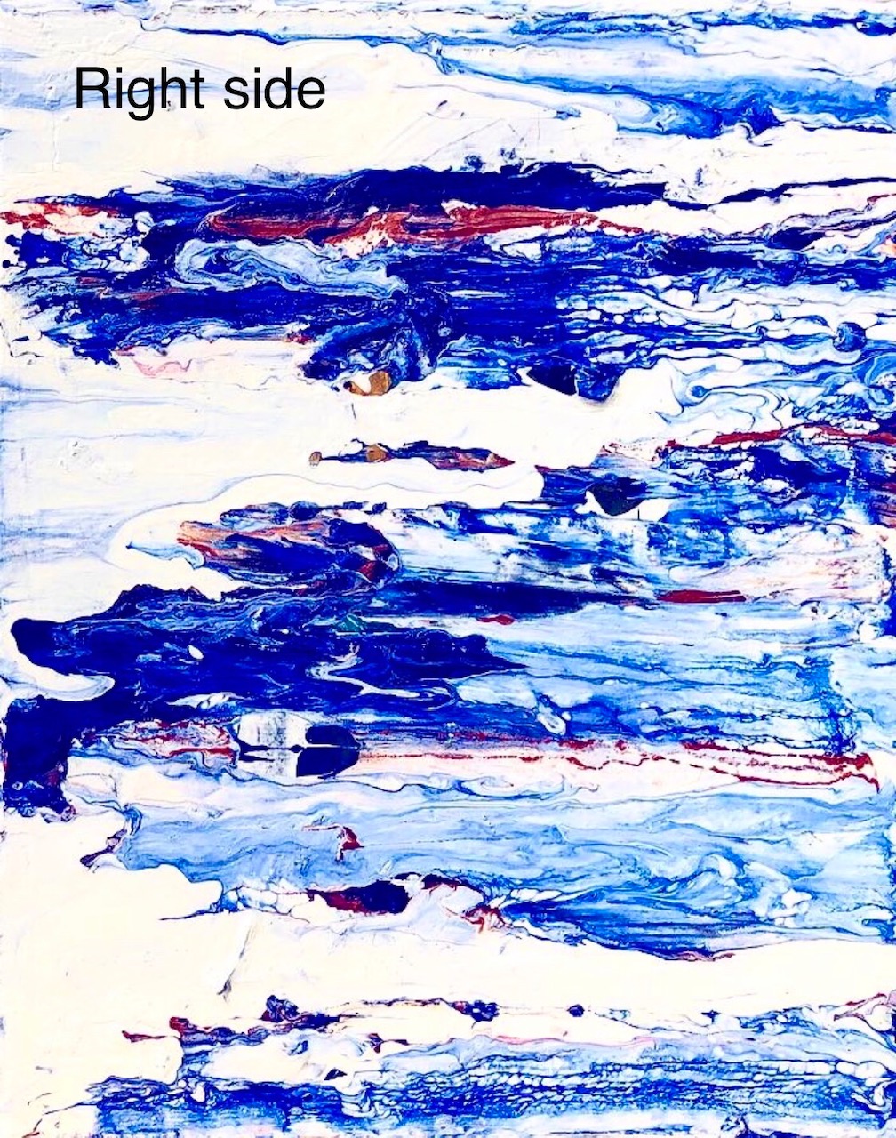 Meditation I Diptych (Right Side)