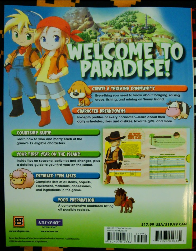 Harvest Moon Island of Happiness - Guide Book GET ...