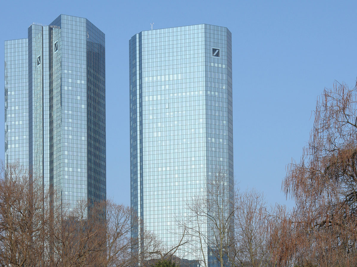 Das müsste genau angeschaut werden und es ist auch nicht leicht an informationen zu kommen. Deutsche Bank Turme