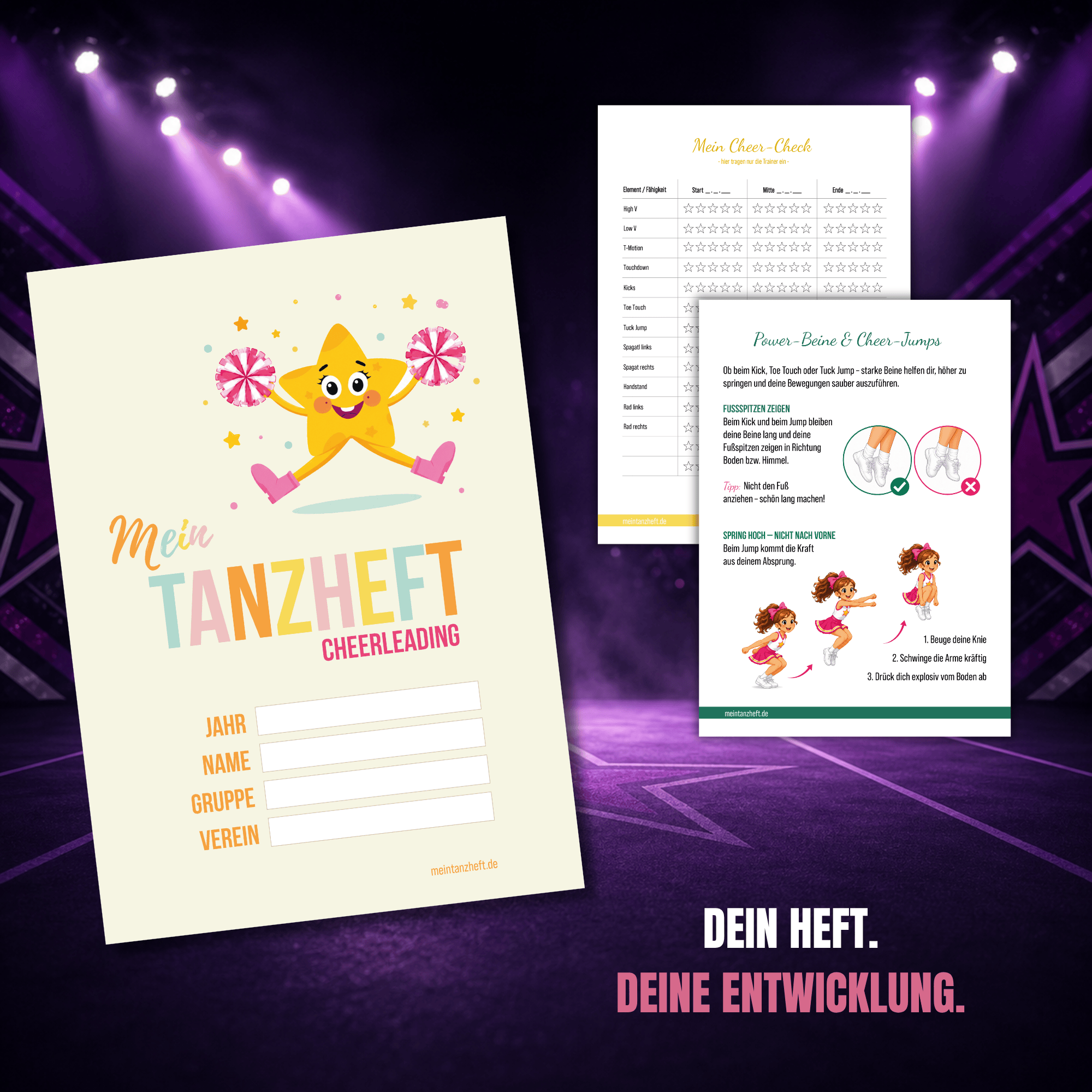 Tanzheft Cheerleading - Standard