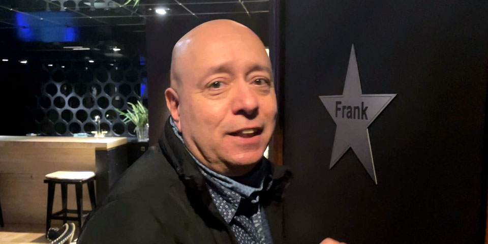 I was assigned Frank Sinatra’s original dressing room which has been kept the same ever since he left us. I thought you might like to see a quick tour of the famous room where he entertained his friends.