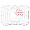 Gummiapan - Stitched Label Rectangles