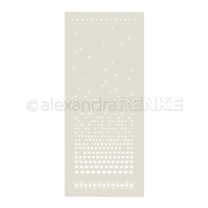 Alexandra Renke - Stencil 'Heart Grid'
