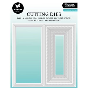 StudioLight - Cutting Die Folded Card Mini Slimline
