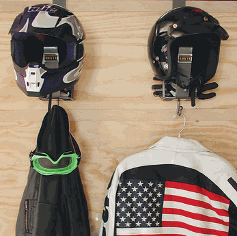 Motorcycle Helmet Rack Meiters Llc