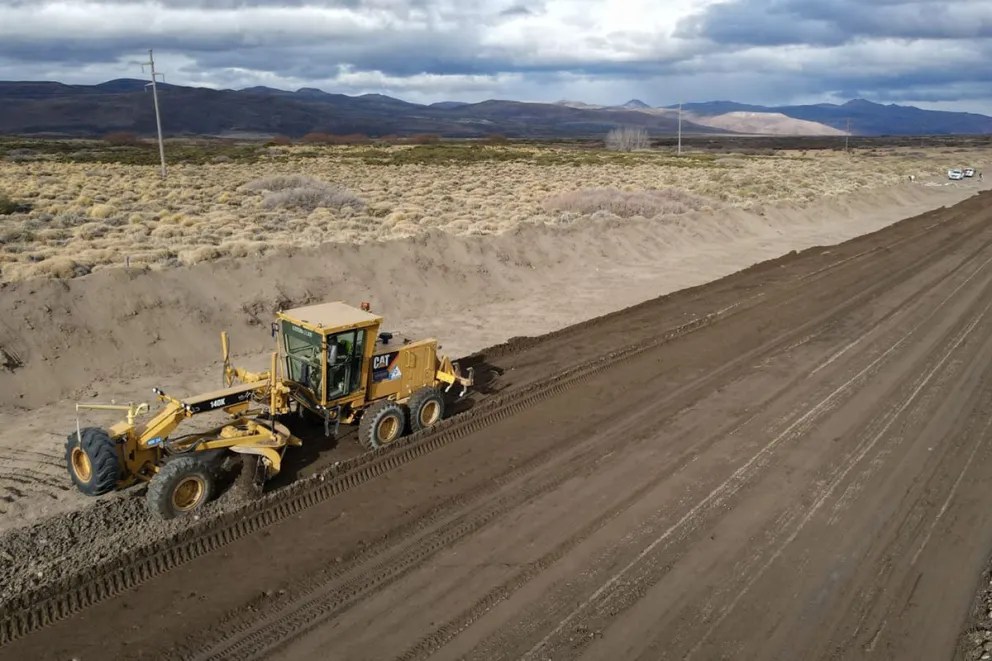 Vialidad provincial retoma obra clave sobre la Ruta 21