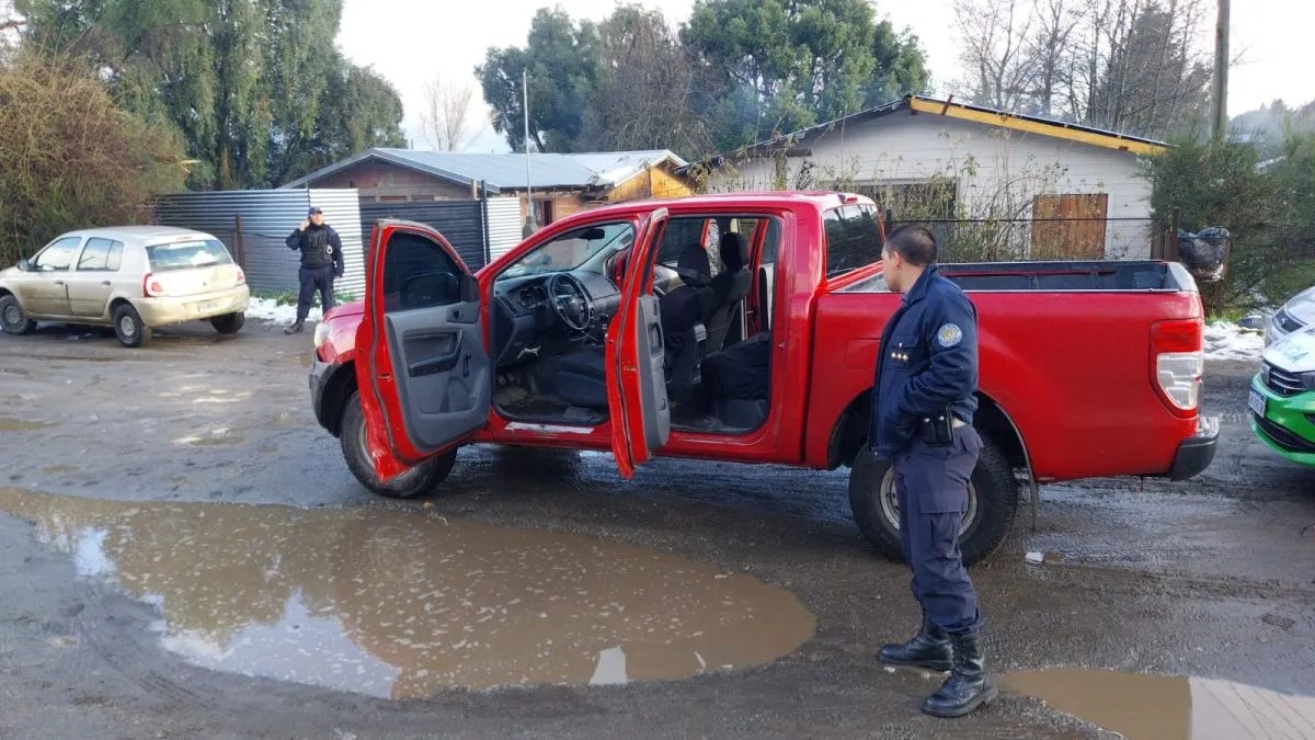 Bariloche: secuestran camioneta robada usada en delitos