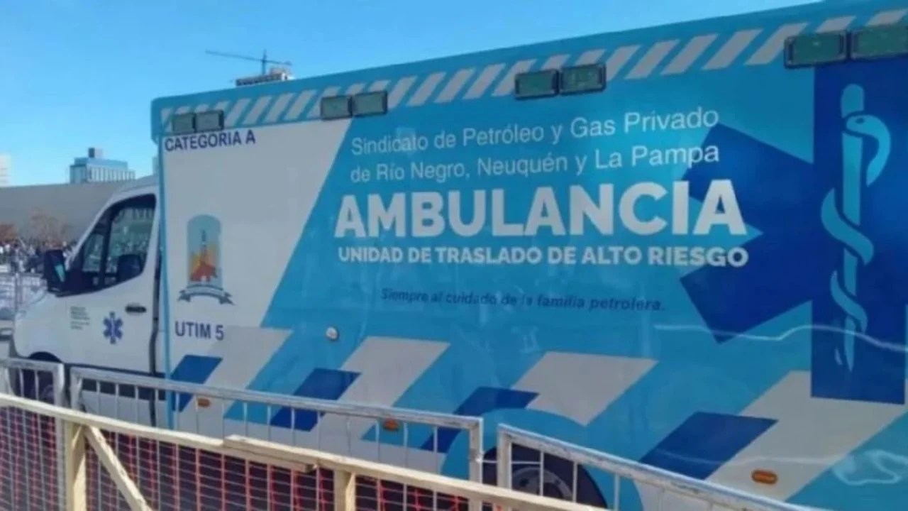 Emergencias coordinadas: pacientes derivados a Plaza Huincul