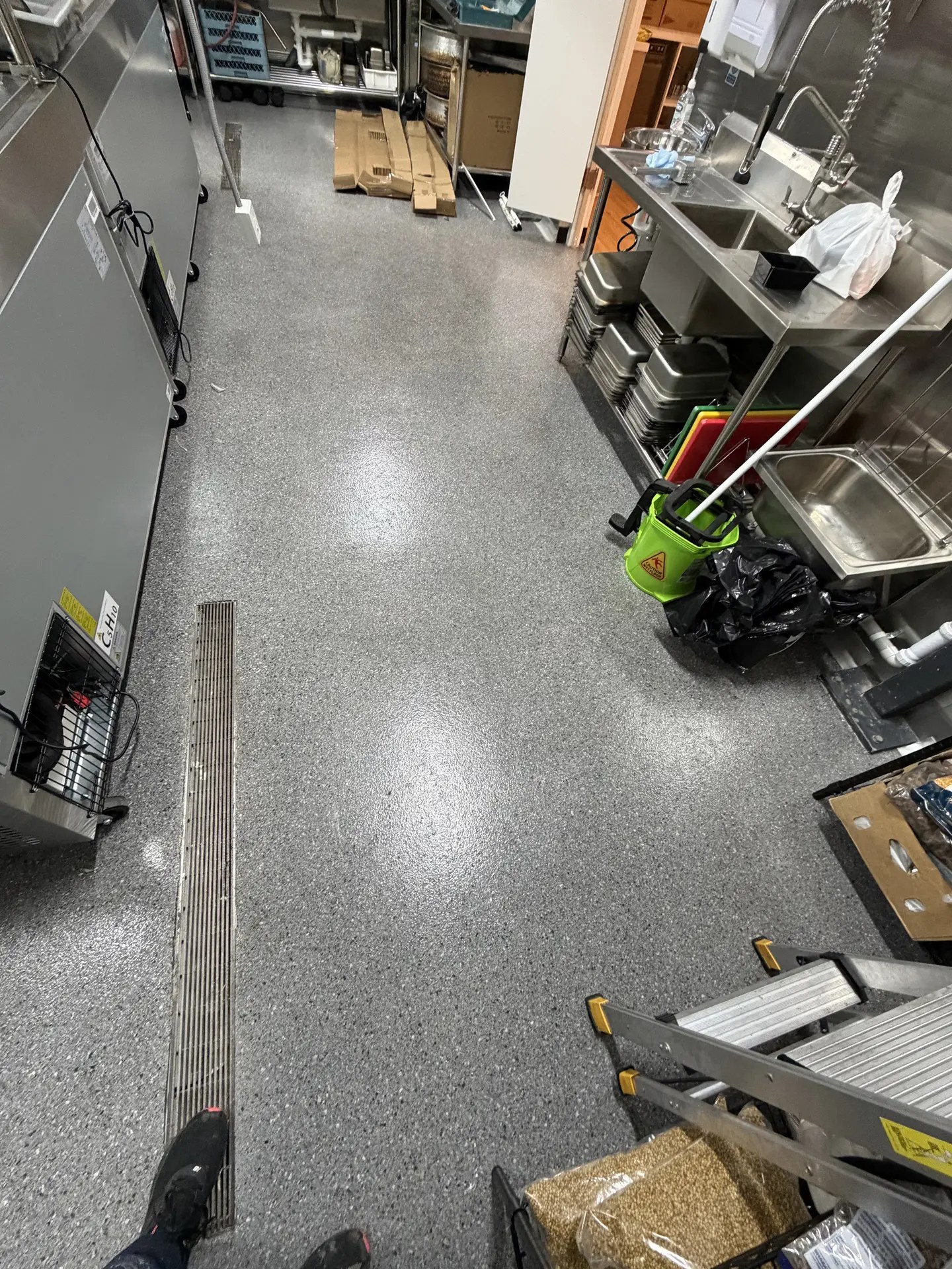 Finished Garage Floor Coating in Melbourne