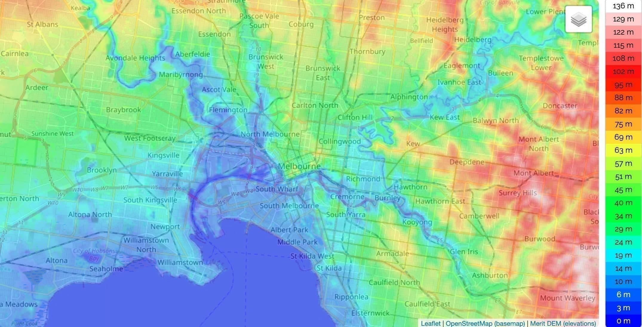 Melbourne Florida Elevation Maps Noaa Satellites And Aircraft Monitor Melbourne Topographic Map 