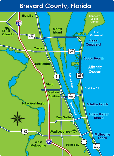 Brevard County Florida Map Map New 