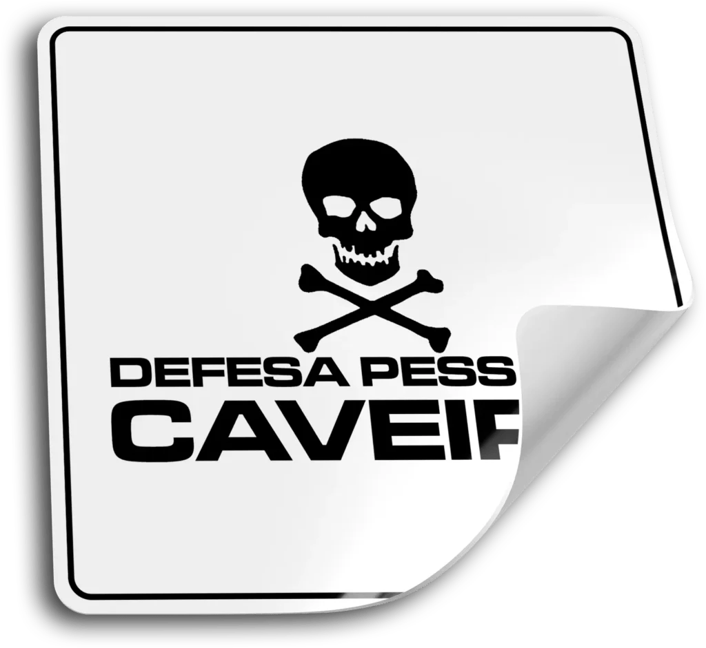 Logo Defesa Pessoal Caveira