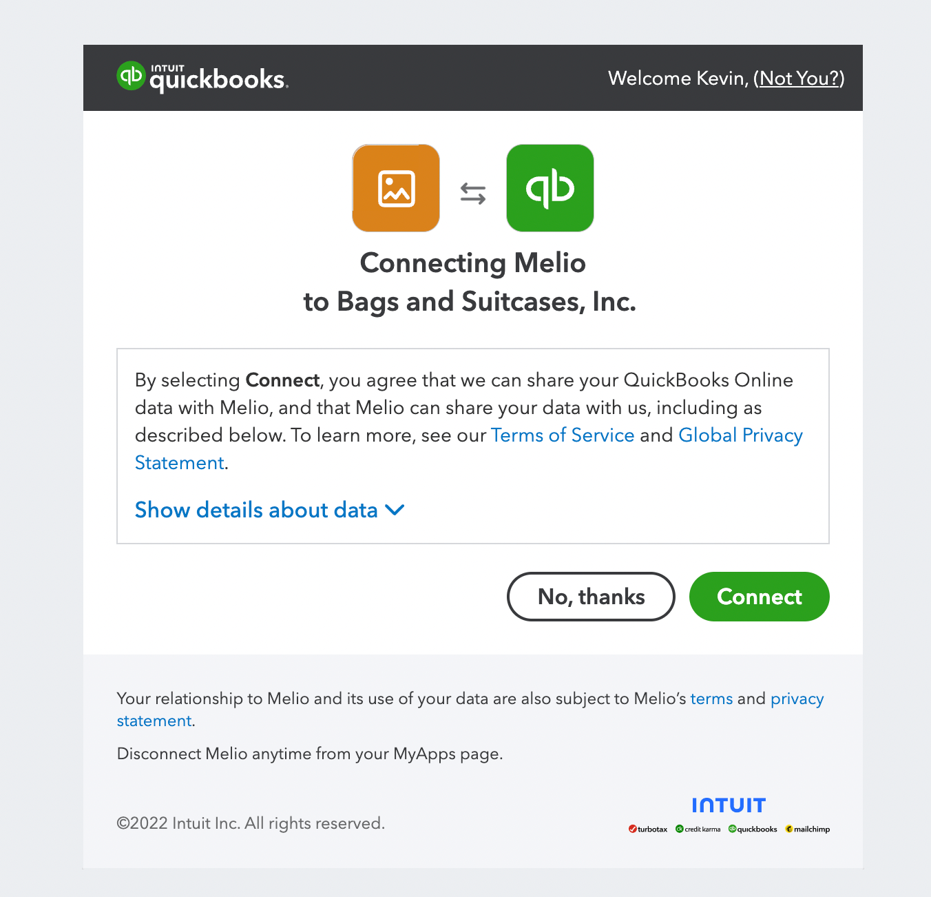 How to sync melio and quickbooks online