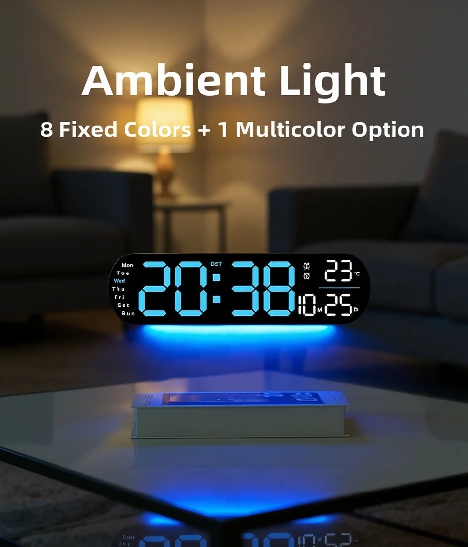 Lumox Digital Clock